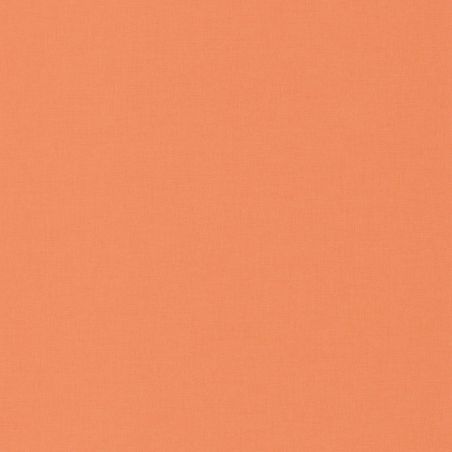 Papier peint vinyle sur intissé uni orange foncé et or LINEN - Linen par Caselio - 68523314