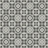 Sol Vinyle/PVC - 3m - carreaux de ciment noir et blanc LAGOS 909D - Prima Plaza par Beauflor