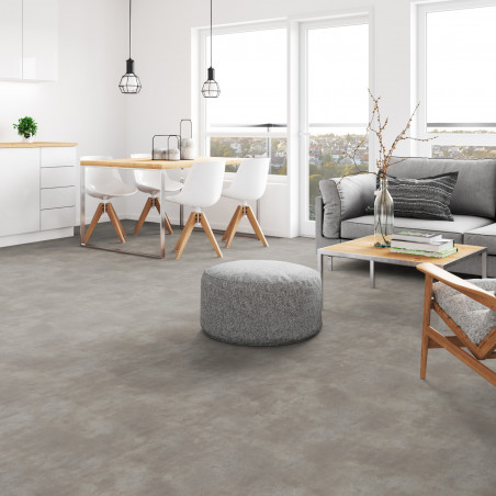 Sol Vinyle/PVC - 4m - béton taupe HARLEM TAUPE  - Primetex  par Gerflor