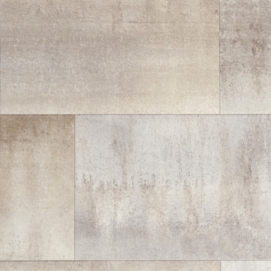 Sol Vinyle/PVC - 4m - carrelage gris et taupe NICE STONE  Primetex par Gerflor