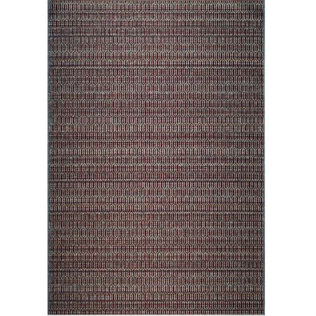 Tapis de salon - 160x230cm - Uni / Faux-uni rouge et beige Brighton par Ragolle