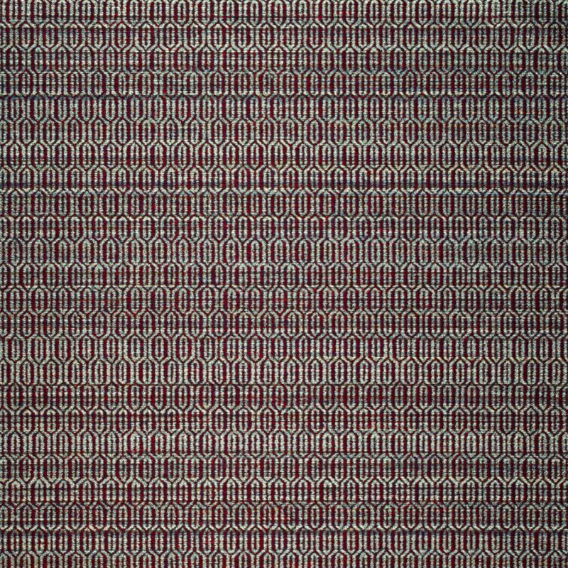 Tapis de salon - 160x230cm - Uni / Faux-uni rouge et beige Brighton par Ragolle