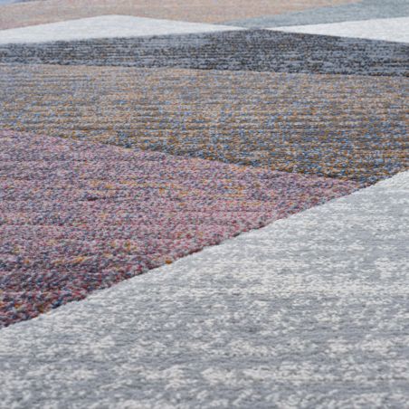 Tapis de salon - 160x230cm - Contemporain multicolore Argentum par Ragolle