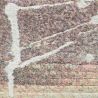 Tapis de salon - 133x195cm - Contemporain beige, rose et bleu Argentum par Ragolle