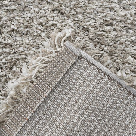Tapis de salon - 65x130cm - Uni / Faux-uni blanc et beige Twilight par Ragolle Tapis de salon - 65x130cm - Uni / Faux-uni blanc et beige Twilight par Ragolle