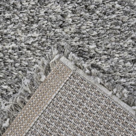Tapis de salon - 65x130cm - Uni / Faux-uni blanc et gris Twilight par Ragolle Tapis de salon - 65x130cm - Uni / Faux-uni blanc et gris Twilight par Ragolle
