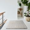 Tapis de salon - 160x230cm - Uni / Faux-uni blanc et beige Twilight par Ragolle