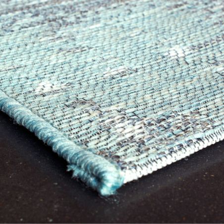 Tapis de salon - 160x230cm - Contemporain bleu et gris Newport par Ragolle