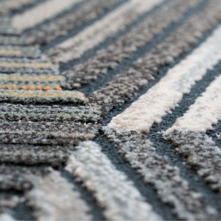 Tapis de salon - 133x195cm - Contemporain bleu et beige Canyon par Ragolle Tapis de salon - 133x195cm - Contemporain bleu et beige Canyon par Ragolle