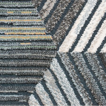 Tapis de salon - 133x195cm - Contemporain bleu et beige Canyon par Ragolle Tapis de salon - 133x195cm - Contemporain bleu et beige Canyon par Ragolle