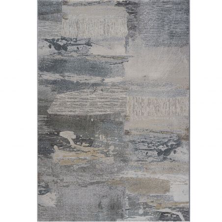 Tapis de salon - 200x290cm - Contemporain beige, bleu et gris Argentum par Ragolle