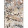 Tapis de salon - 200x290cm - Contemporain bleu, beige et orange Argentum par Ragolle