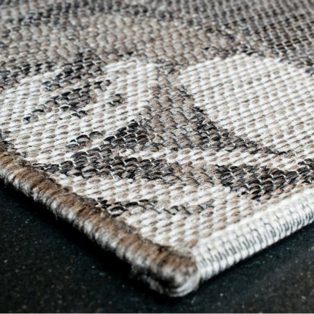 Tapis de salon - 200x290cm - Animal / Végétal taupe et gris Newport par Ragolle