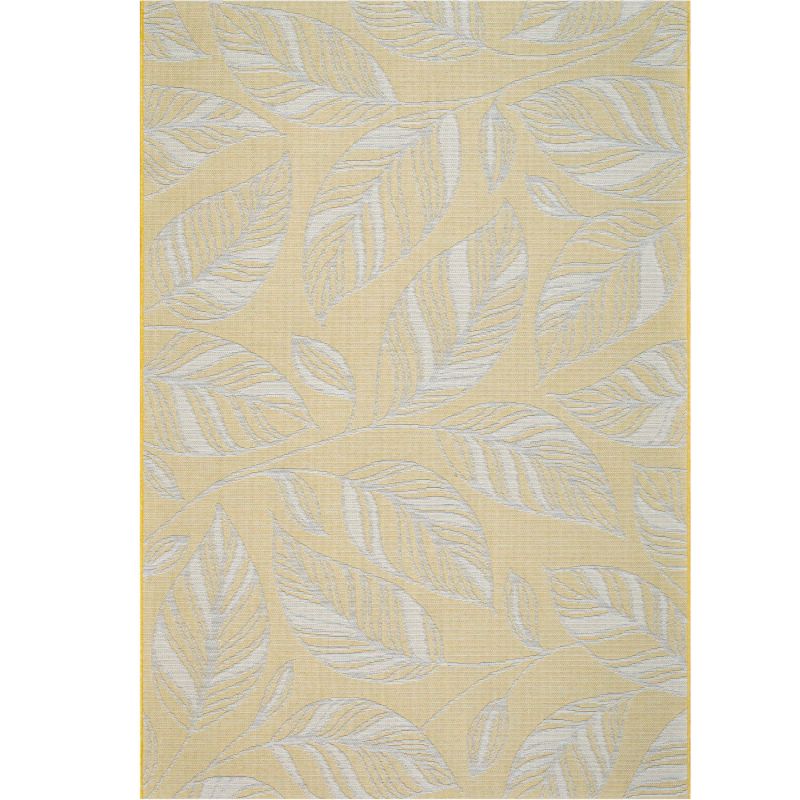 Tapis de salon - 140x200cm - Animal / Végétal jaune Newport par Ragolle