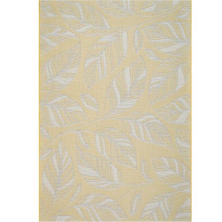 Tapis de salon - 140x200cm - Animal / Végétal jaune Newport par Ragolle