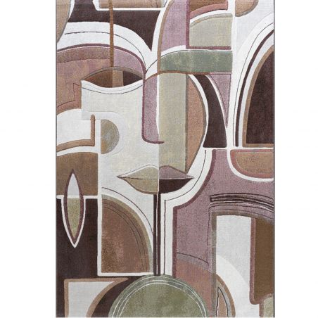 Tapis de salon - 160x230cm - Contemporain ocre et beige Argentum par Ragolle Tapis de salon - 160x230cm - Contemporain ocre et beige Argentum par Ragolle