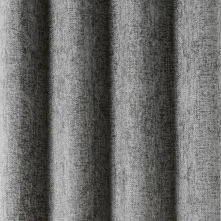 Prêt-à-Poser rideau - 135cmx250cm - uni gris chiné ASPEN par Linder Prêt-à-Poser rideau - 135cmx250cm - uni gris chiné ASPEN par Linder
