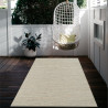 Tapis de salon - 200x290cm - Uni / Faux-uni beige,camel et bleu Portofino par Ragolle