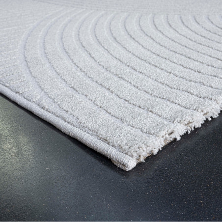 Tapis de salon - 160x230cm - Contemporain blanc et beige Trentino par Ragolle Tapis de salon - 160x230cm - Contemporain blanc et beige Trentino par Ragolle