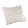 Coussin uni velours écru - 45x45 cm - ASPEN par Linder