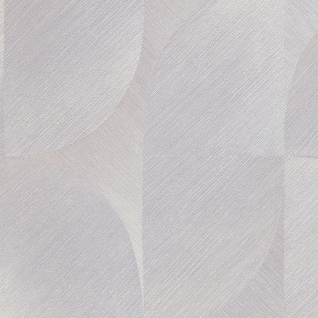 Papier peint intissé graphique gris et blanc POP - Martinique par Erismann - 10392-38