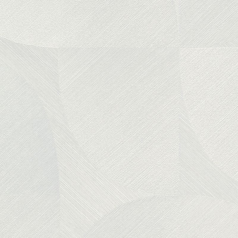 Papier peint intissé graphique blanc et gris pailleté POP - Martinique par Erismann - 10392-31