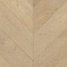 Sol Vinyle/PVC - 4m - parquet chevron naturel AZAY CREAM - Primetex  par Gerflor