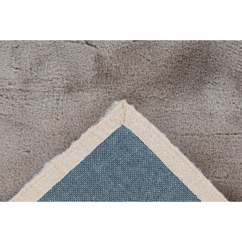 Tapis de salon - 160x230cm - Uni / Faux-uni taupe Heaven par Lalee