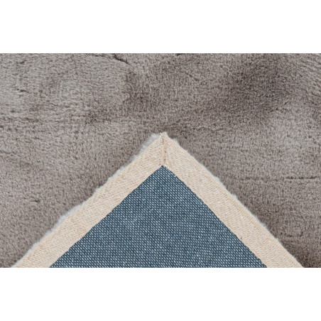 Tapis de salon - 160x230cm - Uni / Faux-uni taupe Heaven par Lalee