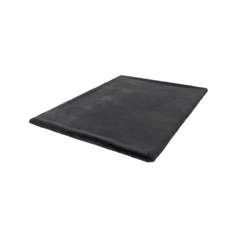 Tapis de salon - 160x230cm - Uni / Faux-uni gris graphite Heaven par Lalee