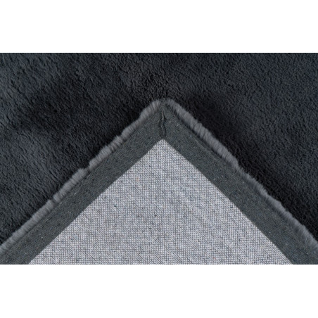 Tapis de salon - 160x230cm - Uni / Faux-uni gris graphite Heaven par Lalee