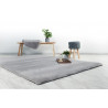 Tapis de salon - 160x230cm - Uni / Faux-uni gris clair Heaven par Lalee