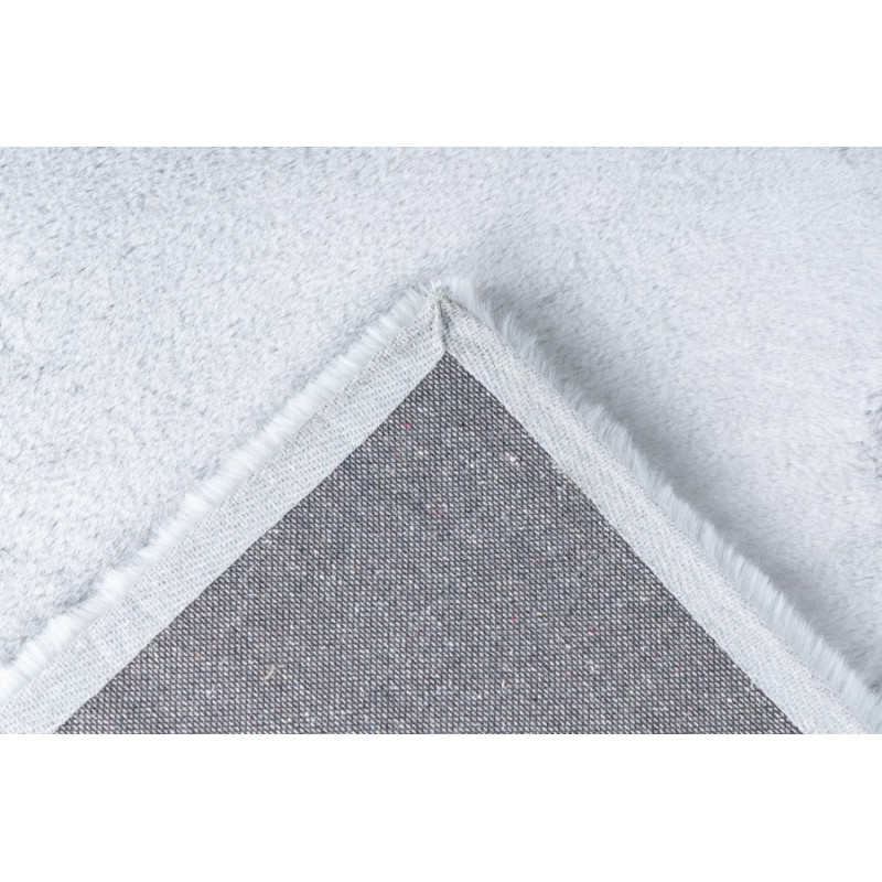 Tapis de salon - 160x230cm - Uni / Faux-uni gris clair Heaven par Lalee