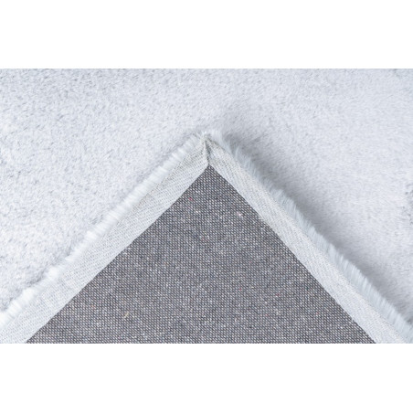 Tapis de salon - 160x230cm - Uni / Faux-uni gris clair Heaven par Lalee