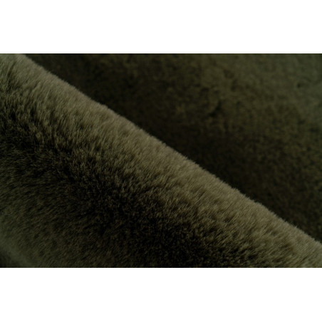 Tapis de salon - 60x90cm - Uni / Faux-uni vert émeraude Heaven Shape par Lalee