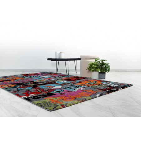 Tapis de salon - 120x170cm - Enfant multicolore Freestyle par Lalee