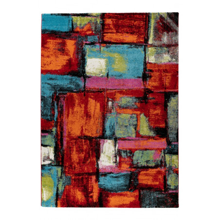 Tapis de salon - 120x170cm - Contemporain multicolore Freestyle par Lalee Tapis de salon - 120x170cm - Contemporain multicolore Freestyle par Lalee