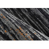 Tapis de salon - 160x230cm - Contemporain gris, noir et orange Pablo par Lalee