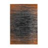Tapis de salon - 160x230cm - Contemporain gris, noir et orange Pablo par Lalee