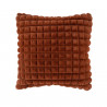 Coussin uni terracotta - 45x45 cm - HARMONY par Lalee