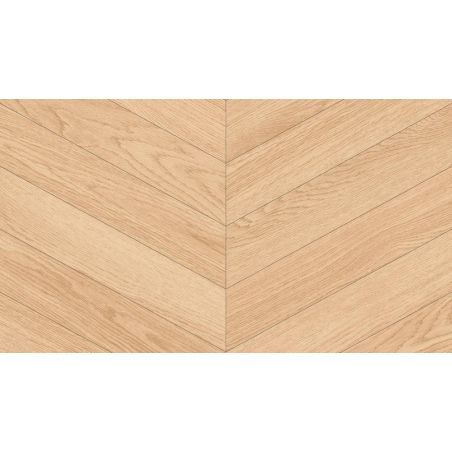 Sol Vinyle/PVC - 4m - parquet chevron clair et cérusé CHEVRON CLASSIC COTTON - Iconik Confort par Tarkett