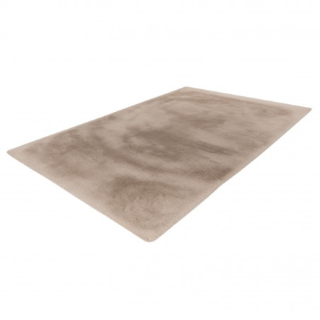 Tapis de salon - 120x170cm - Uni / Faux-uni taupe clair Heaven par Lalee