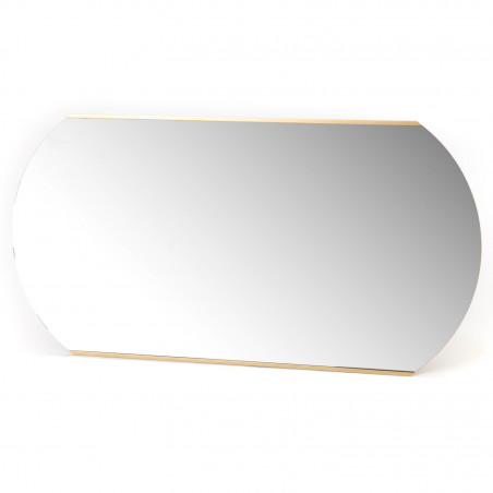 Miroir art déco doré - 115x60cm - GRAZIA par Amadeus