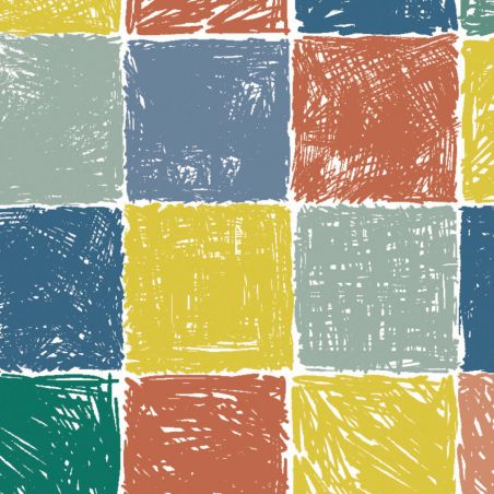Sol Vinyle/PVC - 2m - tapis de jeux multicolore GRIBOUILLE - Iconik Confort par Tarkett