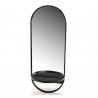 Miroir industriel noir - 51x21x10cm - NATURE par Amadeus
