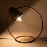 Lampe contemporain doré - 37x39x7cm - ALIANZA par Amadeus