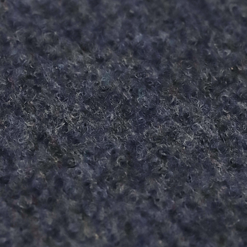 Moquette - 4m - aiguilletée bleu denim foncé FUN par Orotex
