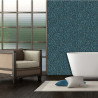 Papier peint expansé sur intissé mosaïque bleu et bleu marine REFLETS - Imprim'luxe par Ugepa - L78401