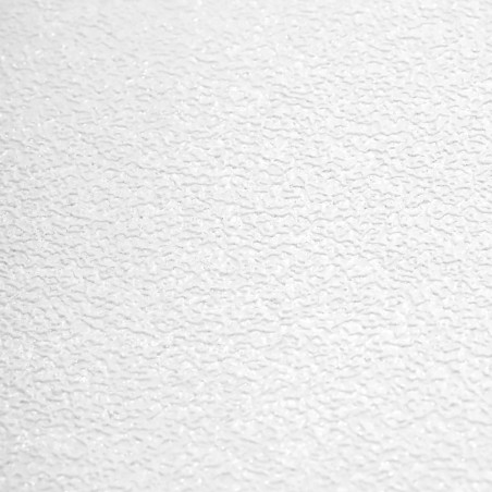 Papier peint standard uni blanc et pailletes grises BASIC - Castle par Ugepa - 350488