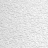 Papier peint standard uni blanc et pailletes grises BASIC - Castle par Ugepa - 350488